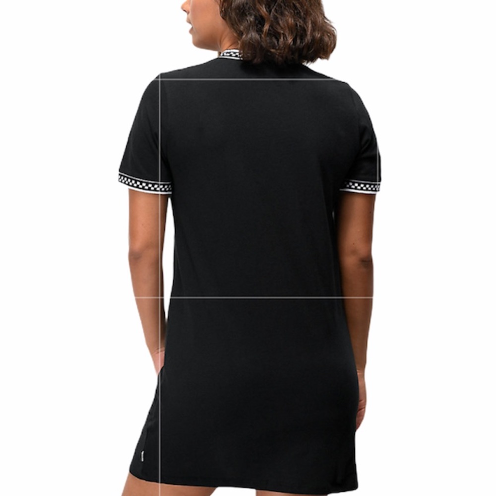 VANS High Roller V Midi Women’s Dress Black - Picture 2 of 7